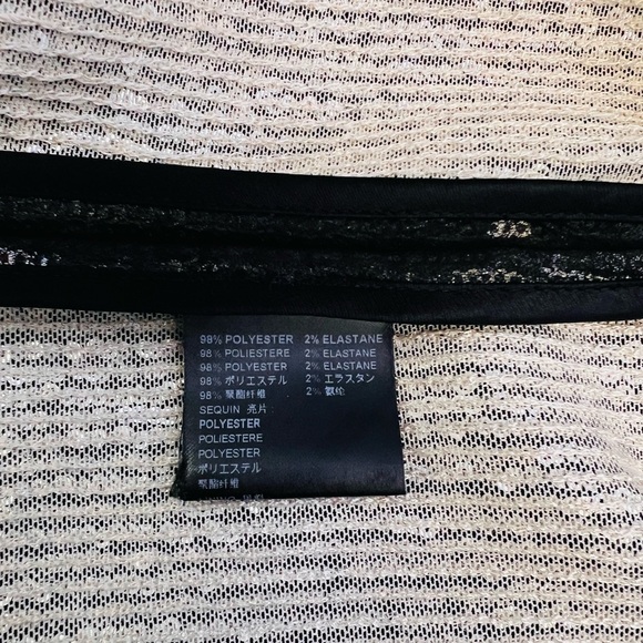 AMIRI Black Sequin Collar Jacket - Picture 6 of 8